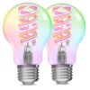 Linkind Matter A19 Smart Light Bulbs, Alexa/Apple/Google Home, 2Pack
