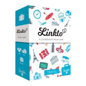 Linkto Travel | Trivia Game for Teens and Adults | Ages 10+ | 1 to 10 Players | 30 Minutes