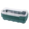 LIOOBO 5pcs Plastic Germination Tray Nursery Set with Cover for Home Gardening, Sturdy Colored Seed Starter Trays Facilitating Observation and Creating Germination Environment