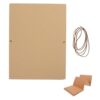 LIOOBO X8 Inch Hardcover Folding Photo Album with Kraft Paper Cover and Accordion Style, Flexible Scrapbook Memory Book for Graduation and Family Gatherings, Organize over 100 Precious