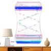 Liquid Motion Timer - Spiral 120ML Bubbler Sensory Decor, Smooth Visual Toy, Calming Desk Ornament | Stress Relief for Classroom Bedroom Home Relaxation Gift Set Pro Kit Deluxe Pack