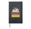 Literacy Coach Squad Back To School Interventionist Teacher Hardcover Journal, Black