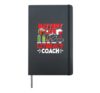 Literacy Coach Squad Back To School Interventionist Teacher Hardcover Journal, Black