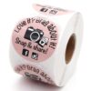 Littlefa Snap and Share Thank You Stickers for Small Business