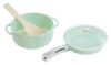 Little Tikes Sweet Spaces Pots & Pans Set, Sea Foam, Play Kitchen Cookware, for Boys and Girls Ages 3+ Years
