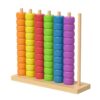 LivialyCity Color Matching Stacking Puzzle Game| Fast Pattern Challenge Ring Stack Puzzle for 2 Players| Competitive Tabletop Brain Teaser for Family Game Night| Stack Solve Set with Racks,Rings,Cards