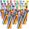 LiYiQ 100 Pcs Video Game Party Favors Cartoon Cute Fun Pens Kawaii Games Handle Level Up Games Console Shape Gel Black Ink Pen Cute Video Game Pens for Office Home Present