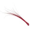 LKXHarleya 10PCS Ostrich Feather Hard Rod, 17.72-19.69inch Decorative DIY Sewing Headwear Wedding Craft Accessories, Wine Red