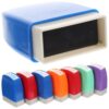 LOCZUK 8pcs Portable Teacher Stamps Set with Colored Ink, Abs Material Small Multi-Function Comment Stampers and Teachers, to Decorate Stationery and Make Your Own Greeting Cards