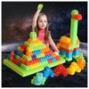LOGBAY 2025 Latest 177 PCS Large Building Blocks for Toddlers Ages 3+, Big Bricks Set with Baseplate, STEM Educational Toys for Kids, Compatible Style 2board+177psc (177psc+1board