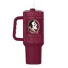 Logo Brands NCAA Florida State Seminoles 40oz Powder Coat Replay Tumbler