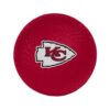 Logo Brands NCAA Kansas City Chiefs Kickball Rubber Material | 8.5" Regulation Size | Team Color | Officially Licensed