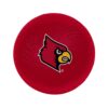 Logo Brands NCAA Louisville Cardinals Kickball Rubber Material | 8.5" Regulation Size | Team Color | Officially Licensed