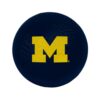 Logo Brands NCAA Michigan Wolverines Kickball Rubber Material | 8.5" Regulation Size | Team Color | Officially Licensed