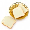 LOGOFUN 4PCS Realistic Toast Bread Slice Model PU Artificial Food Prop