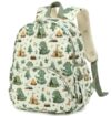 LOIDOU Kids Preschool Backpack for Boys, 15 Inch Dinosaur School Bag, Lightweight Water-Resistant Kindergarten Backpack with Chest Strap for Ages 4-8