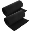 LOLYSIC EVA Foam Roll for DIY & Cosplay, 13 x 59 in, 5mm, Black, 2 Pack
