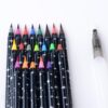 LONGFDX 20 Color Brush Watercolor Pen Painting Set Stationery