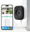 LongPlus 5MP 3K Window Camera with Night Vision, 2.4ghz & 5ghz WiFi Safeview Indoor Window Cameras for Home Security, AI Smart Detection, 2-Way Audio, 24/7 Recording, Easy & Quick Install