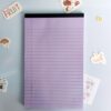 LONPHONY LP015 legal ruled writing pads 5 * 8inch