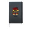 Lorca Girl, Spanish Flag Spain Hardcover Journal, Black