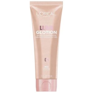 L'Oreal Paris Makeup True Match Lumi Glotion XL, Natural Glow Enhancer, Illuminator, Highlighter, Bronzing Drops For a Sun-Kissed Glow for Face and Body, 902 Light, XL 3.04 fl oz