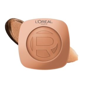 L'Oreal Paris True Match Hyaluron Tinted Balm Embellisher, Buildable Cream Blush and Highlighter Makeup for Radiant Skin, Hydrating, Lightweight, Non-Comedogenic Formula, Amber Doree