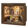 LORENOOK Glimmer Hall DIY Miniature House Shadow Box Kit