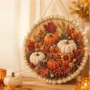 Losifru Holiday Pearl Art Hanging Wreath Four Seasons Diamond Painting Kit