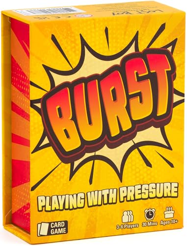 Lost Boy Entertainment Burst - Card Games - Family Party - Game Night - for Kids 10 and Up - Games for Adults - Creators of Piles!