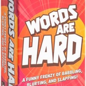 Lost Boy Entertainment Words are Hard - Party Games - Family Card Games - for Kids 8 and up - for Adults - Family Game Night - Travel Game - Creators of Piles!