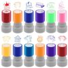 LOTMER 12 Pcs Teacher Stamps for Classroom, Rubber Colorful Stamps Classroom Rubber Stamp for Grading Homework Test Motivation Students Supplies