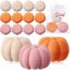 Lounsweer 24 Pcs Little Pumpkin Baby Shower Favors Fall Bath Bombs (Pink 2)