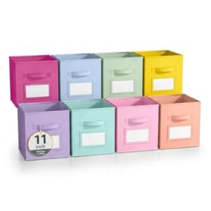 Lourome 11 Inch Cube Storage Bin