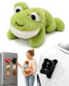 Lovely Plush Fridge Magnet Doll, Cute Magnetic Car Animal Plush，E