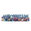 Lovepop Happy Father's Day Pop-Up Card for Him - 3D Greeting Cards for Dad, Husband, Men - 40" Loooooong Card - Blank Notecard & Envelope Included