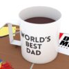 Lovepop Pop-Up The Office Card - 3D Happy Father's Greeting Day Card for Him - World's Best Dad - 5" x 7" Michael Scott’s Mug Card - Blank Note Card & Envelope Included