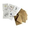 Love Rustic Seeded Birthday Cards Multipack (Pack of 5) – Handmade Wildflower Seed Paper Cards with Envelopes – Sustainable Birthday Card Set for Her, Friends & Family