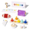 LOVEVERY | The Music Set | 6 Montessori Musical Instruments & Rhythm Book | Educational Toys for Toddlers & Preschoolers | Simple Songs and Play Guide | Ages 18 Months to 4+ Years