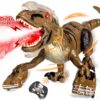 Lozadia Remote Control Dinosaur Toys for Kids, Large Robot Dinosaur Toys with 360° Swaying Head & Spray, Roaring, Realistic Walking T-Rex Dinosaur Toy for Boys Girls, Best Gifts for Kids 3-5 5-7 8-12+