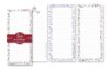 LPG Greetings Love You More Notepad, 3-Pack, Multicolor, 9 x 4 Inches
