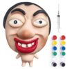 Lrthyonis 2-in-1 Adult Stress Relief Pop Toy, Refillable Pimple Popping Squishy, Reusable Eco-Friendly Silicone Sensory Stress Toy for Anxiety Relief (Style 4)