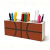 LRTOFUTEY Basketball Sports Pen Holder for Desk Decor