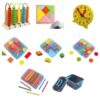lstyty Montessori Complete Math Manipulatives Kit