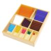 lstyty Montessori Decimal Square Board Math Manipulative