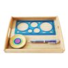 lstyty Montessori Geometric Set (Drawing Paper Not Included)