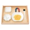 lstyty Montessori Magnet Separation Exploration Work Tray Set