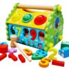 lstyty Montessori Multifunctional Wooden Activity Cube House