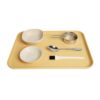 lstyty Montessori Sifting Set for Toddlers, Fine Motor Skills Sand Sieve Toy with Tray Bowl Spoon Brush