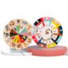 lstyty Montessori Wooden Double-Sided Multiplication Table Spinner Toy